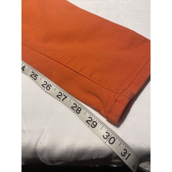 Fossil Skinny Jeans Womens Size 26 (30") Washed Orange Bright - Picture 14 of 16